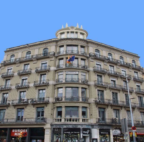 Hotel Monegal Barcelona Exterior foto
